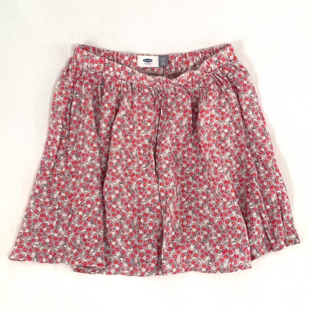Old Navy floral circle skirt